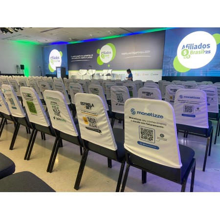 Capa de cadeira personalizada