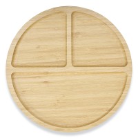 Petisqueira Personalizada de bambu grande