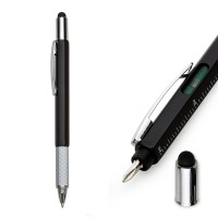 Caneta plástica multifunções personalizada