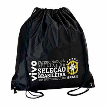 Brindes Promcionais - Mochila saco personalizada em Nylon Emborrachado