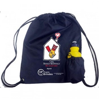 Brindes Promcionais - Mochila Saco Personalizada com Porta Squeeze MS-42