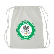 Mochila Saco Personalizada em Microfibra MS-566 
